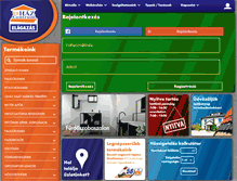 Tablet Screenshot of elagazas.hu